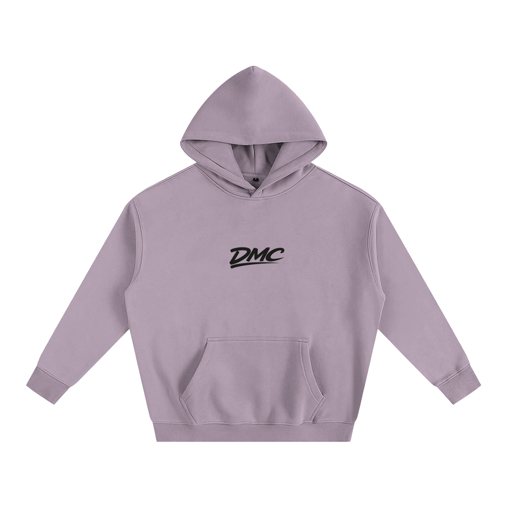 DMC Dark Purple Oversize Fleeced Hoodie
