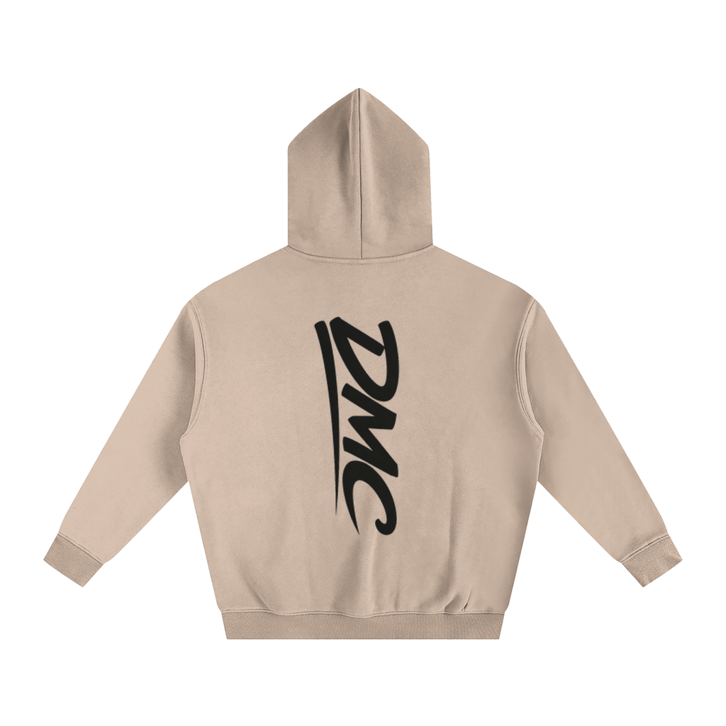 DMC Gray Apricot Oversize Fleeced Hoodie
