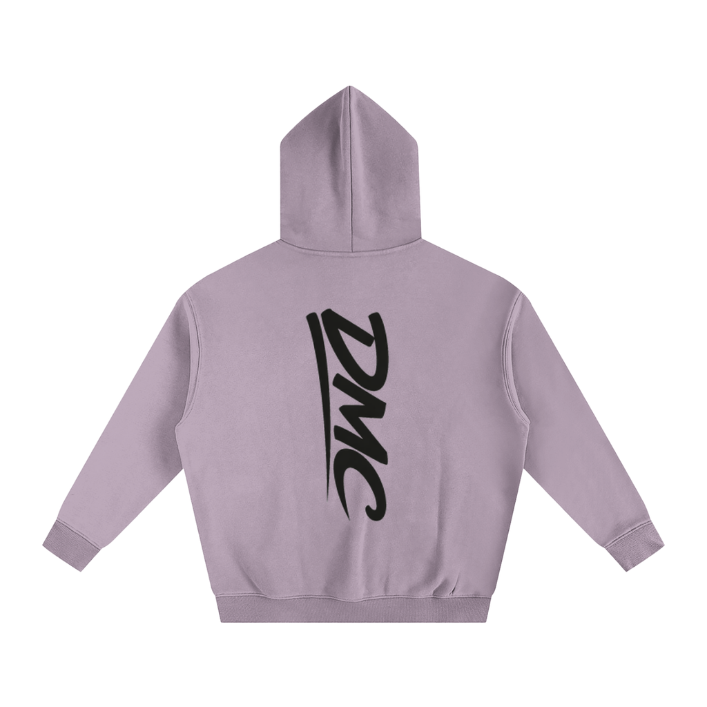 DMC Dark Purple Oversize Fleeced Hoodie