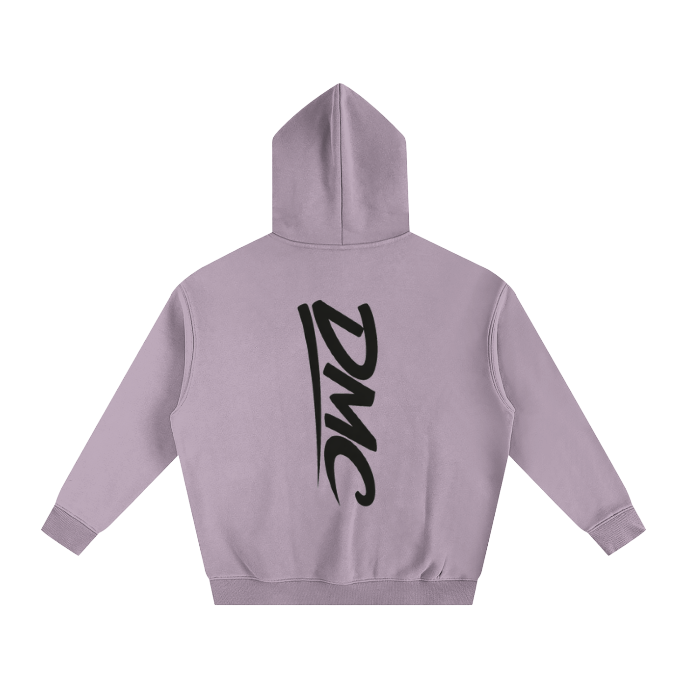 DMC Dark Purple Oversize Fleeced Hoodie