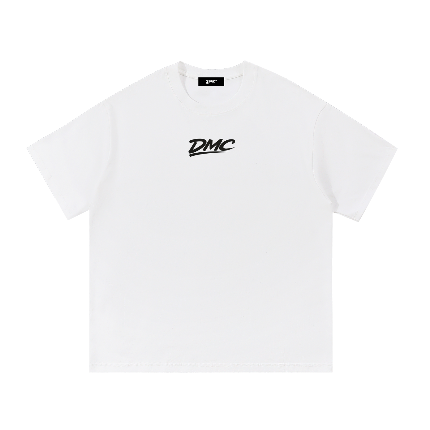 DMC Black Logo Essential Cotton T-Shirt