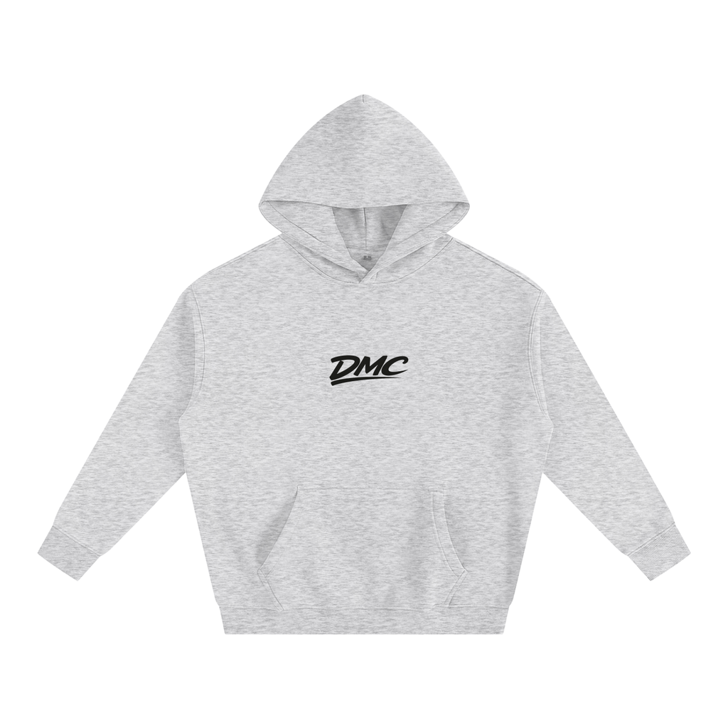 DMC Flower Grey Oversize Fleeced Hoodie