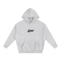 DMC Flower Grey Oversize Fleeced Hoodie