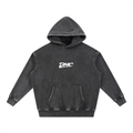 DMC Black Snow Wash Fleece Oversize Hoodie