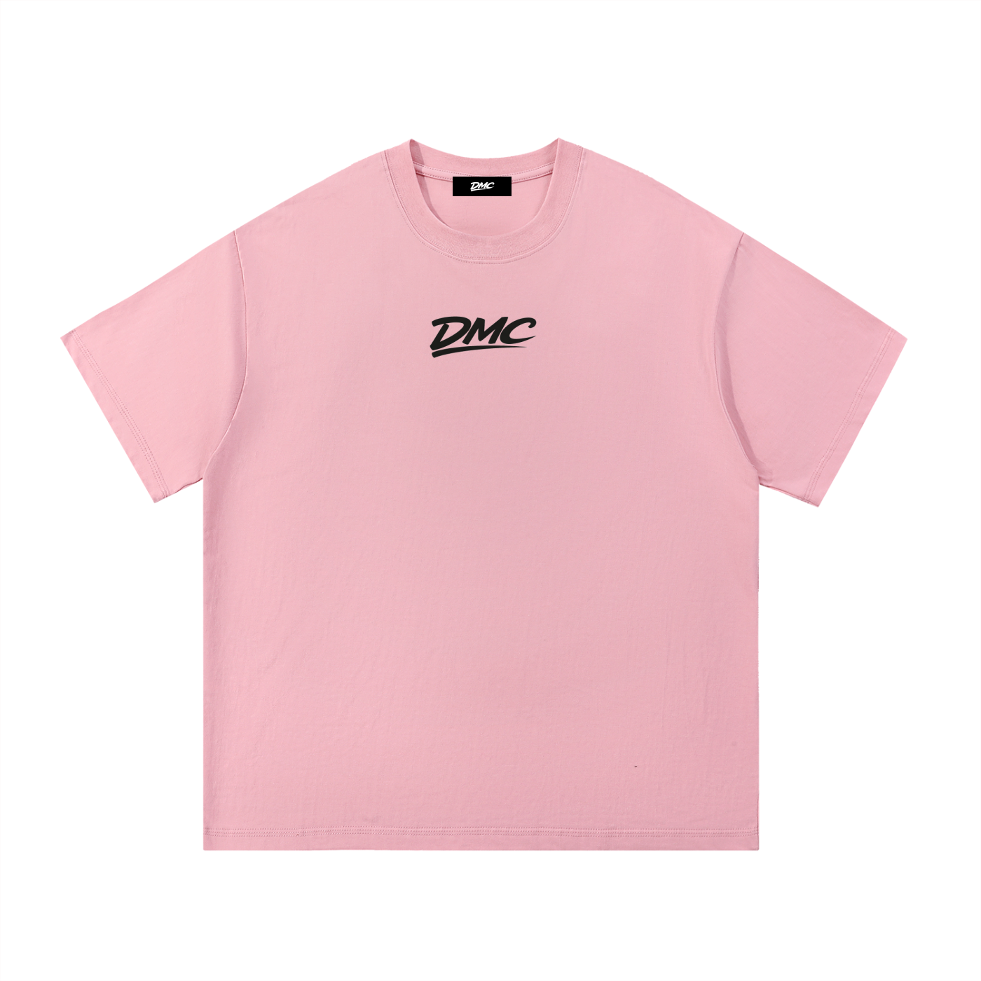 DMC Black Logo Essential Cotton T-Shirt