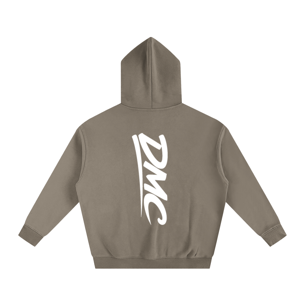 DMC Gray Coffee Oversize Fleeced Hoodie