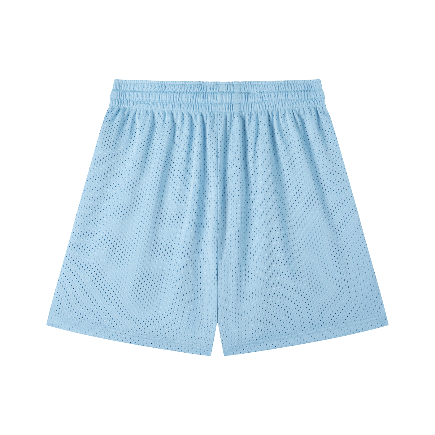 DMC Sky Blue Mesh Drawstring Shorts