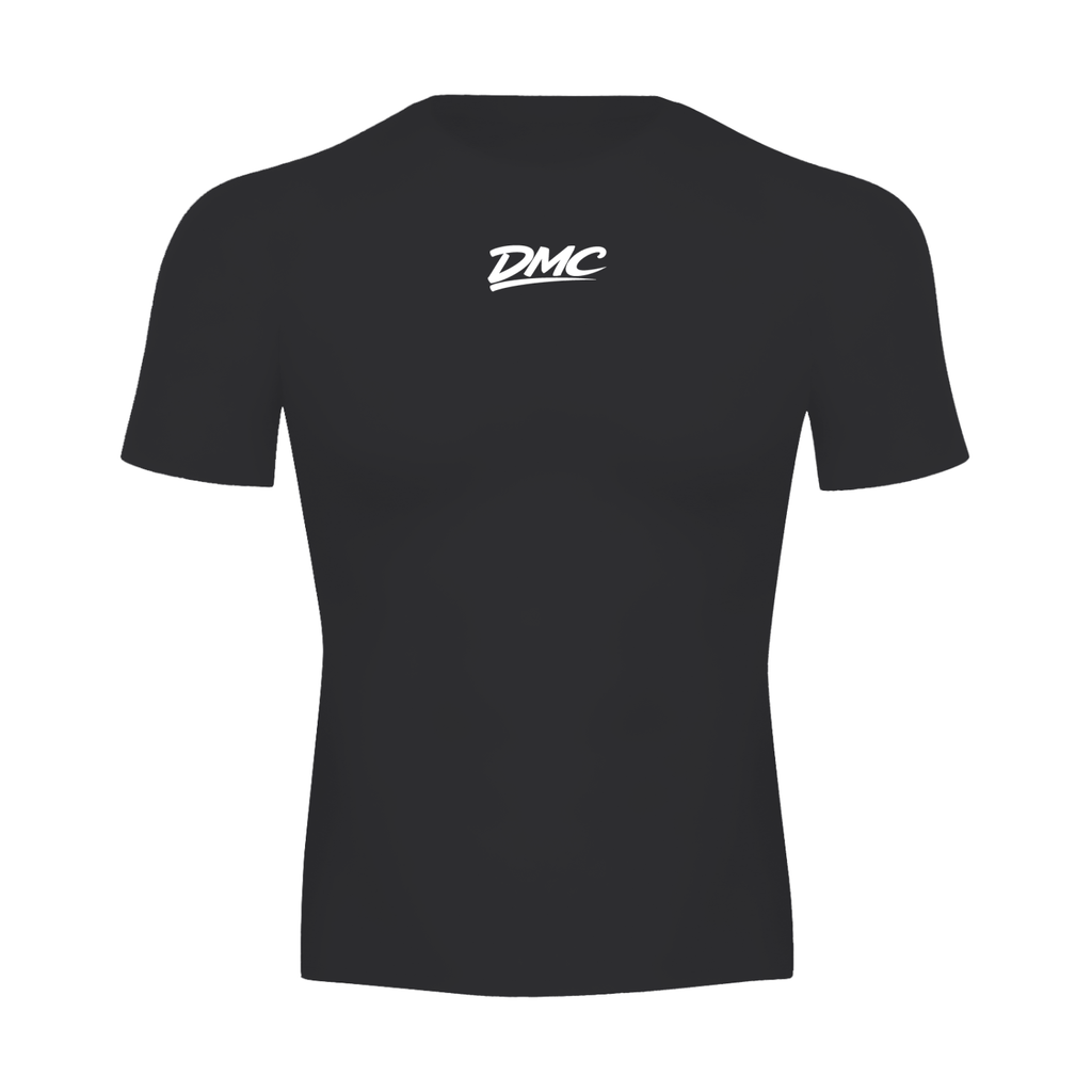 DMC Black Performance Short Sleeve T-Shirt