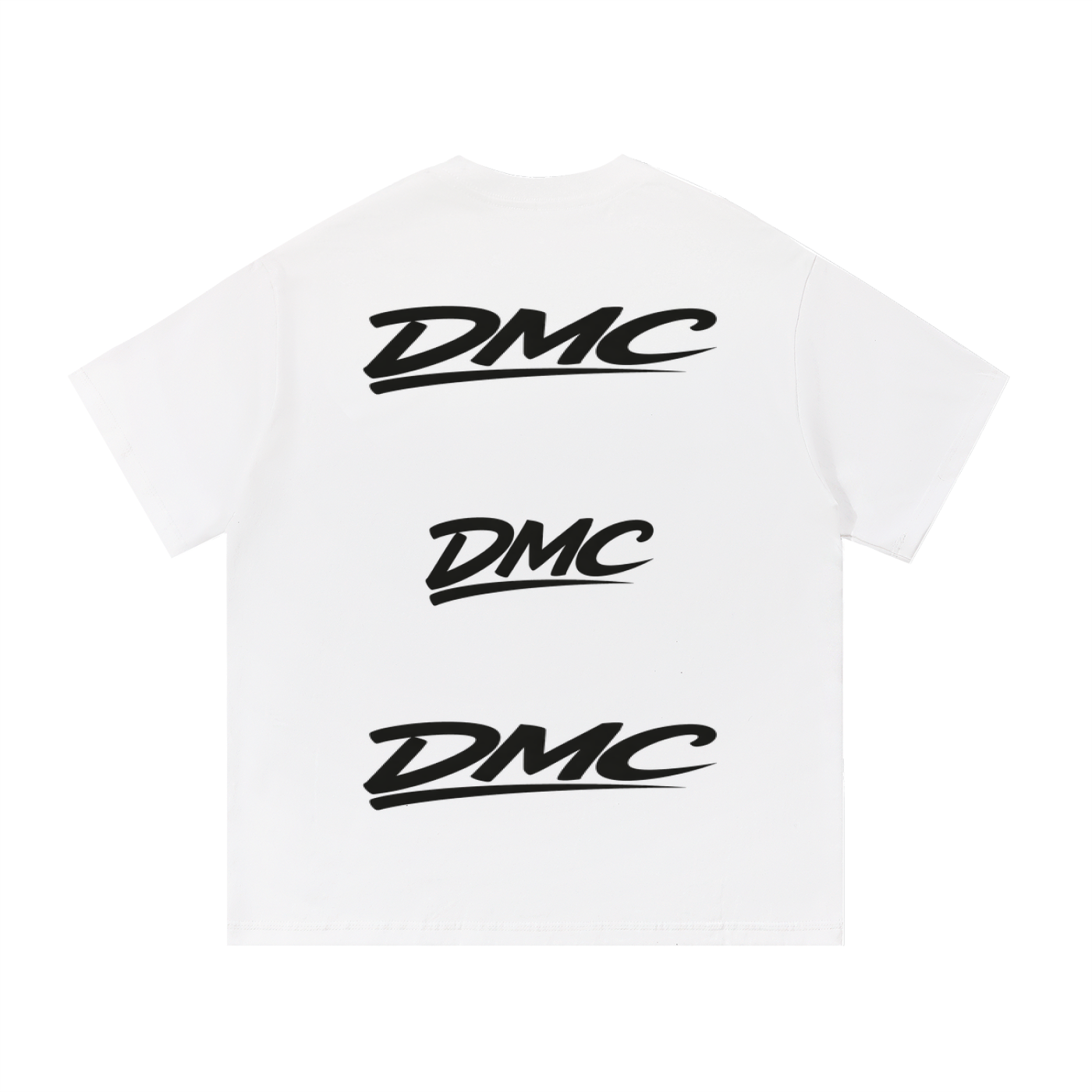 DMC Black Logo Essential Cotton T-Shirt