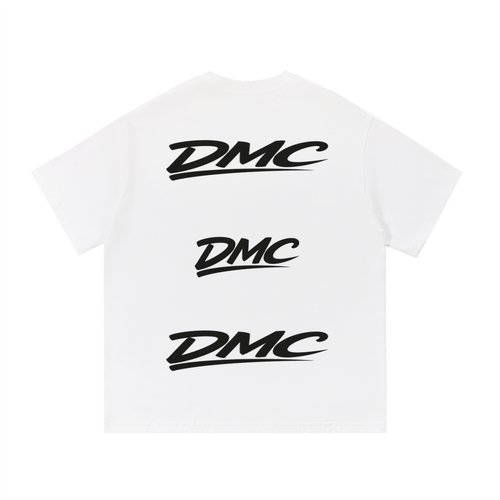 DMC Black Logo Essential Cotton T-Shirt