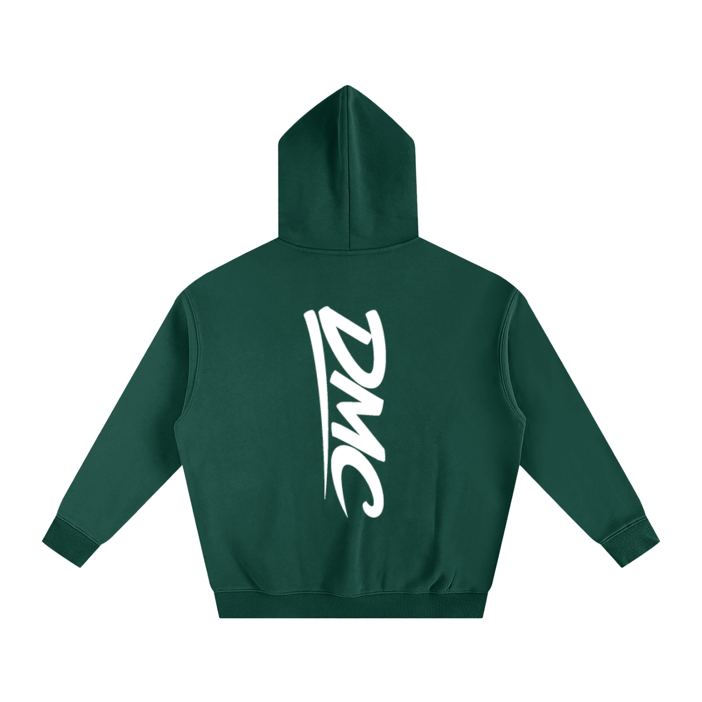 DMC Eden Green Oversize Fleeced Hoodie