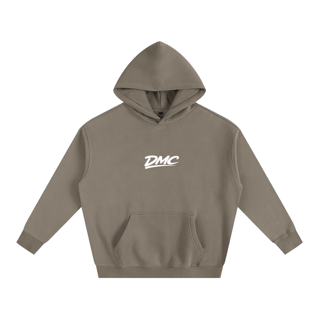 DMC Gray Coffee Oversize Fleeced Hoodie
