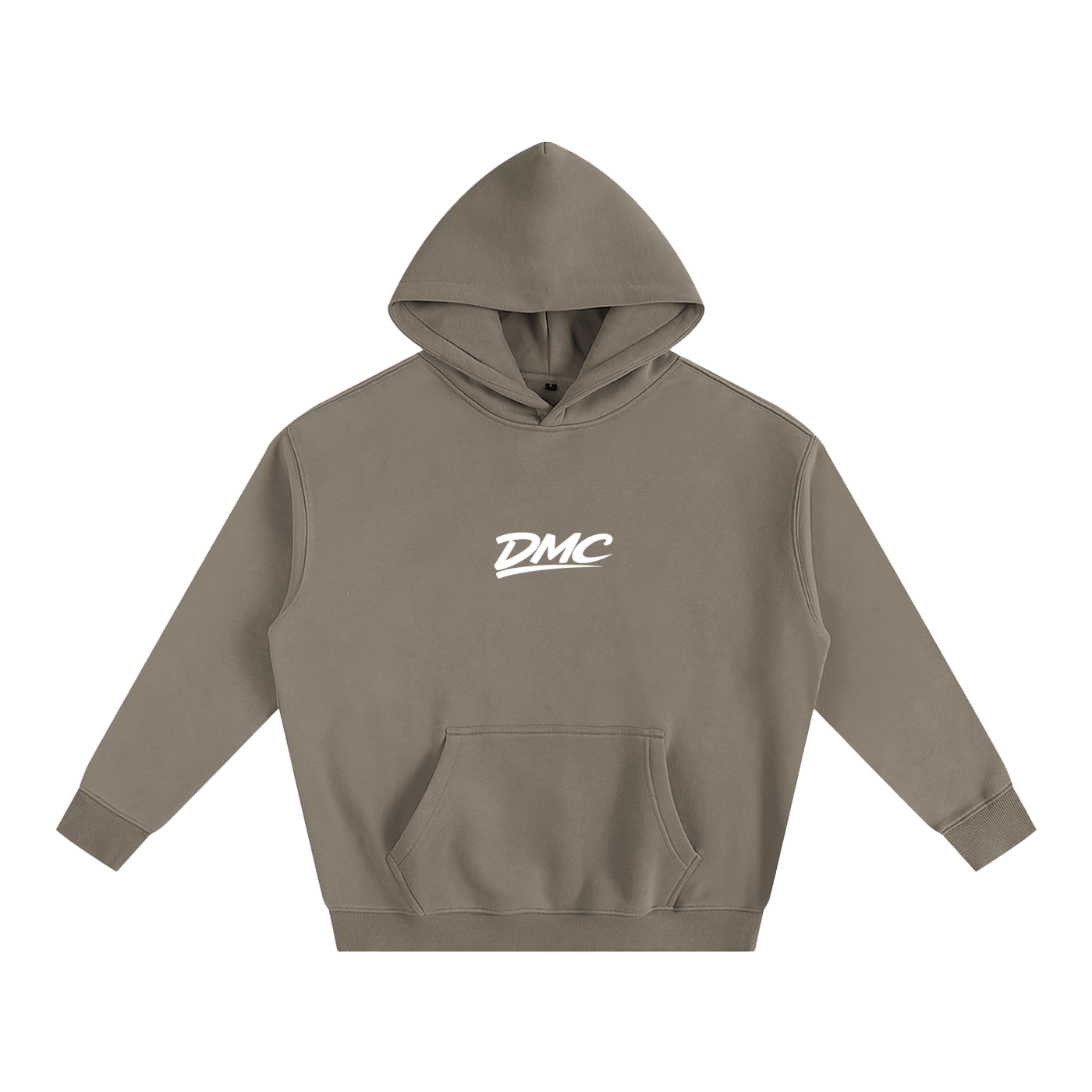 DMC Gray Coffee Oversize Fleeced Hoodie