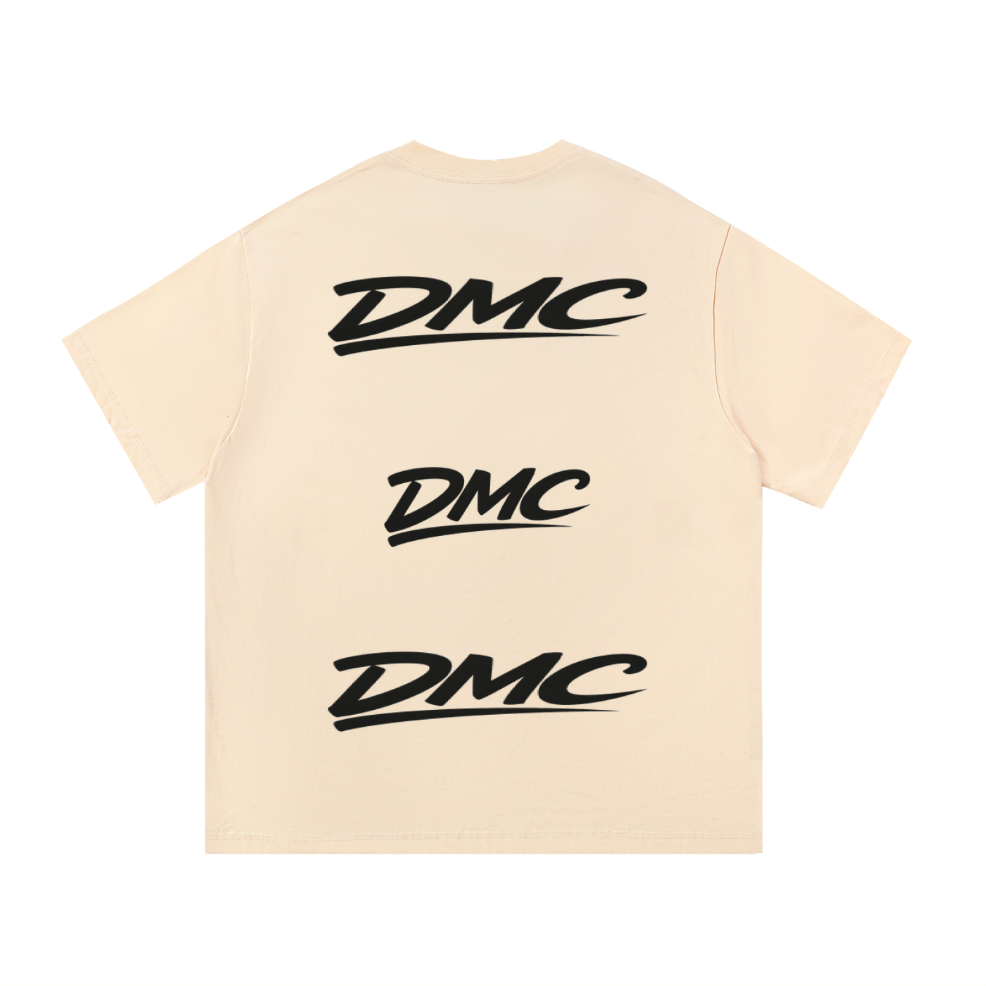 DMC Black Logo Essential Cotton T-Shirt