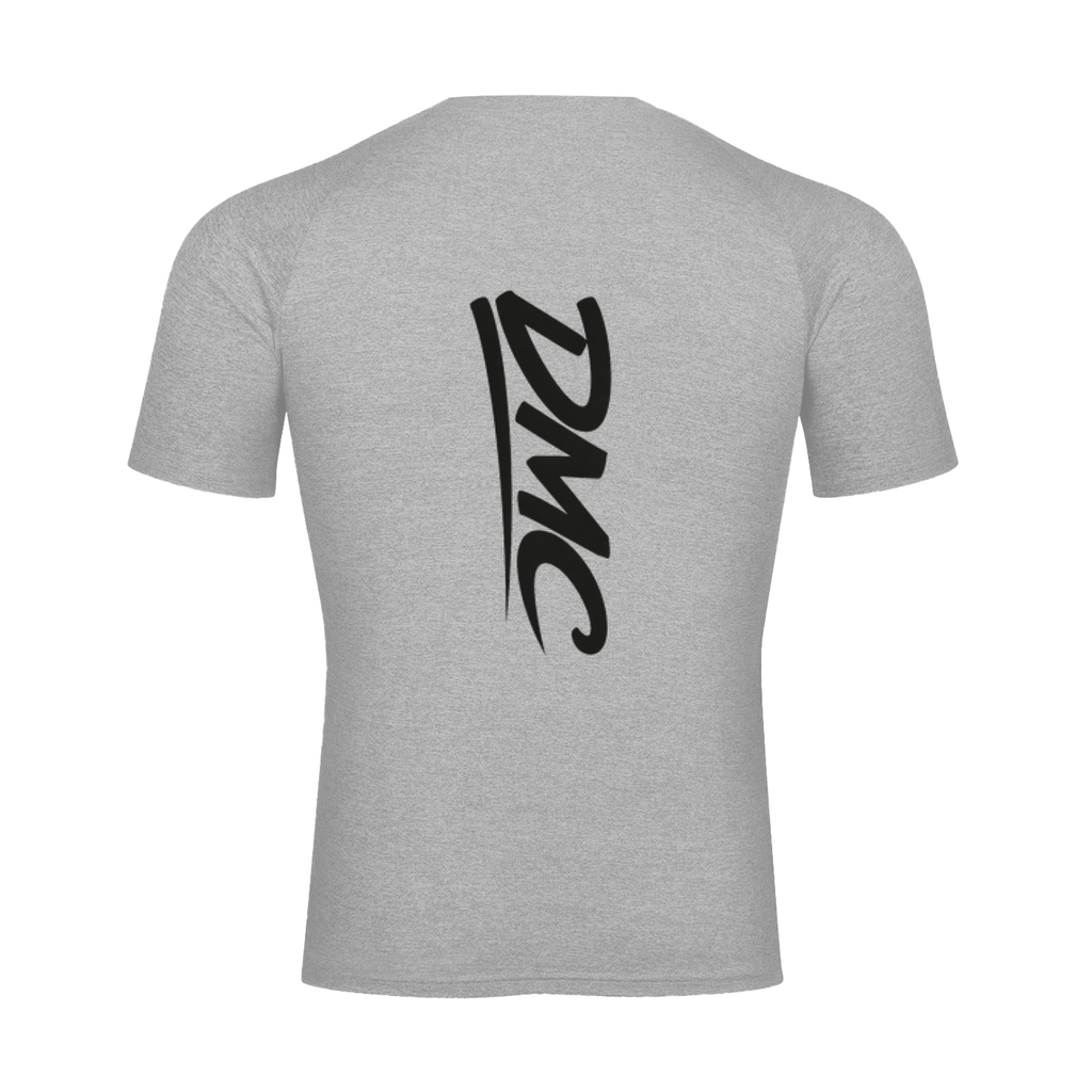 DMC White/Grey Performance Short Sleeve T-Shirt