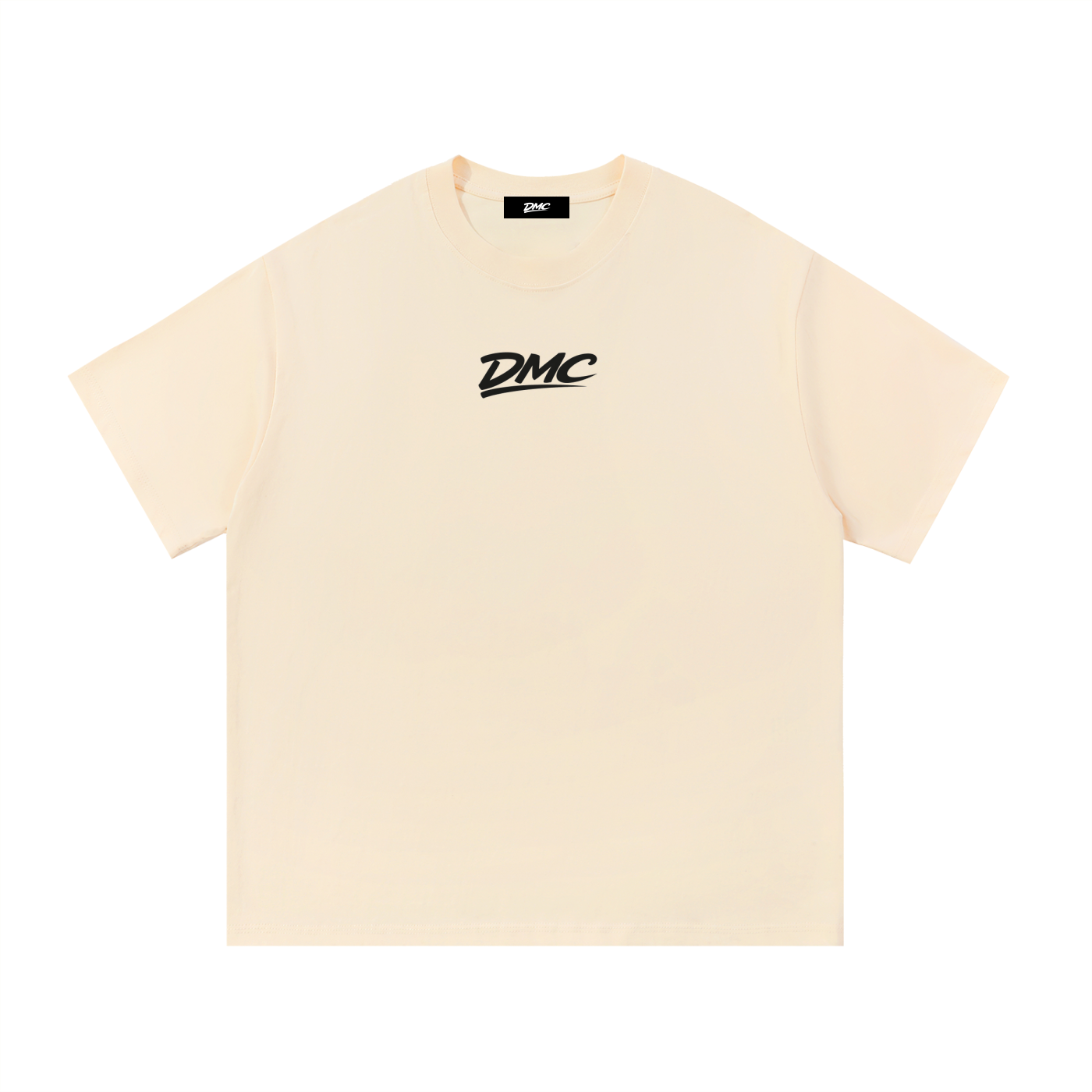 DMC Black Logo Essential Cotton T-Shirt