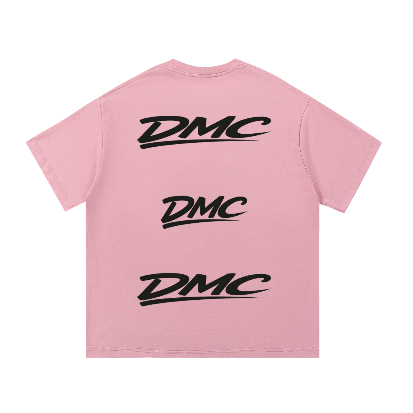DMC Black Logo Essential Cotton T-Shirt