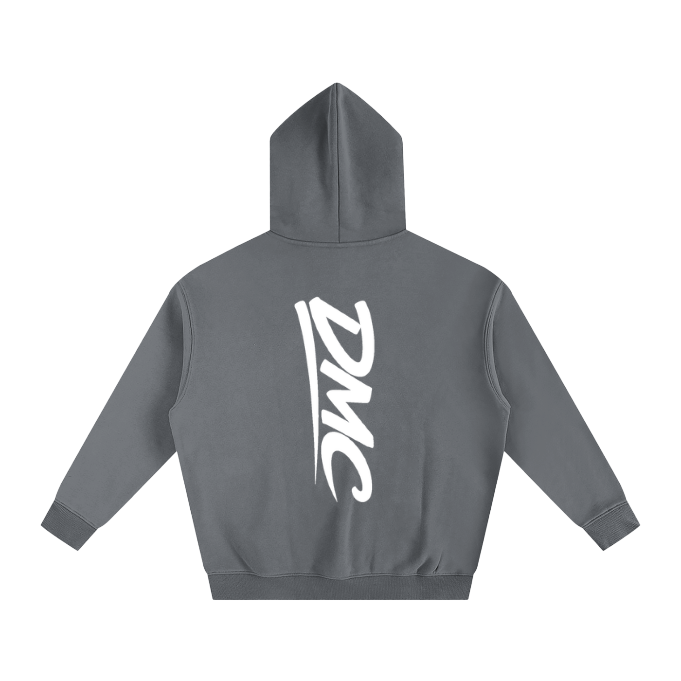 DMC Gray Oversize Fleeced Hoodie