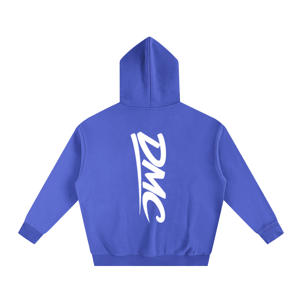 DMC Klein Blue Oversize Fleeced Hoodie