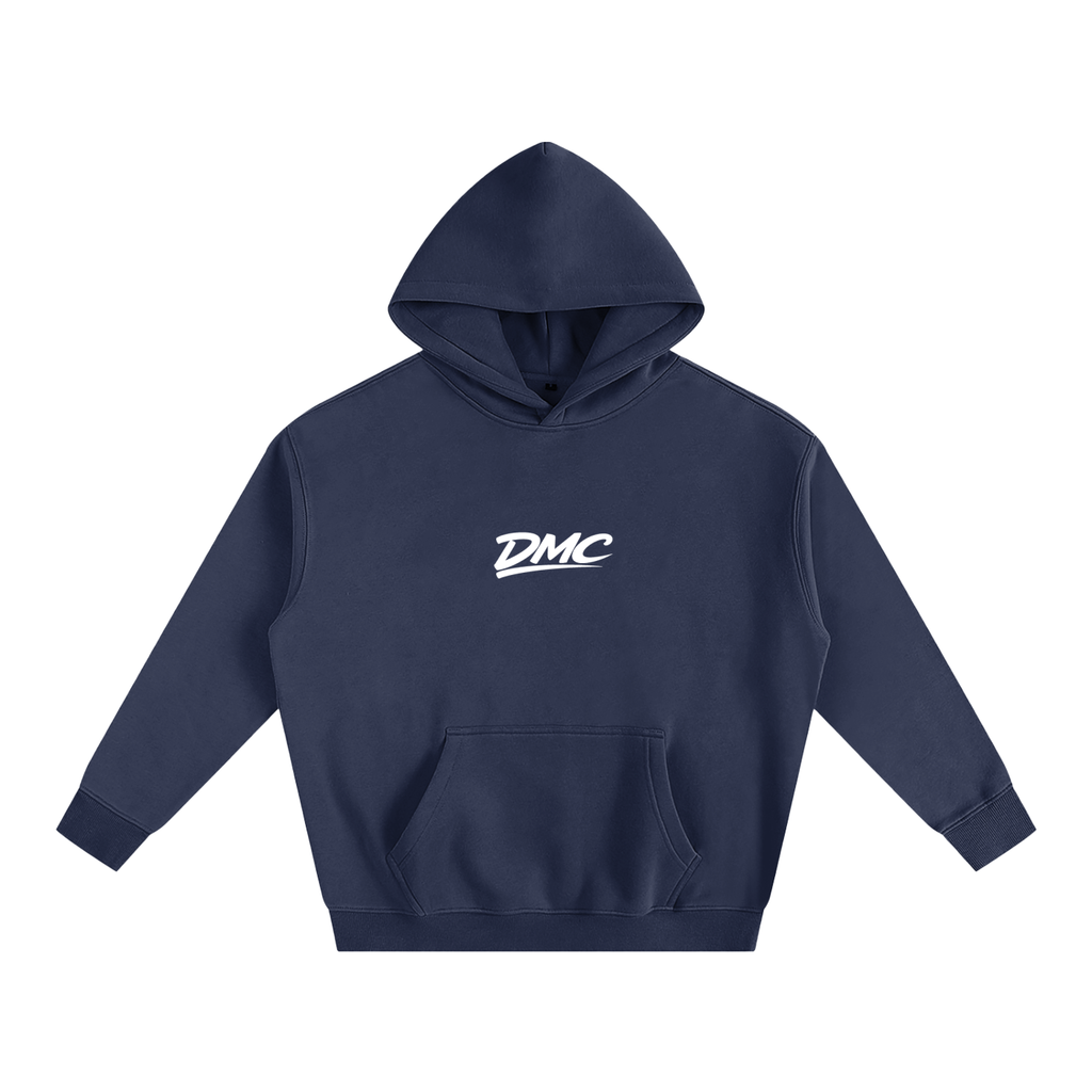 DMC Navy Blue Oversize Fleeced Hoodie