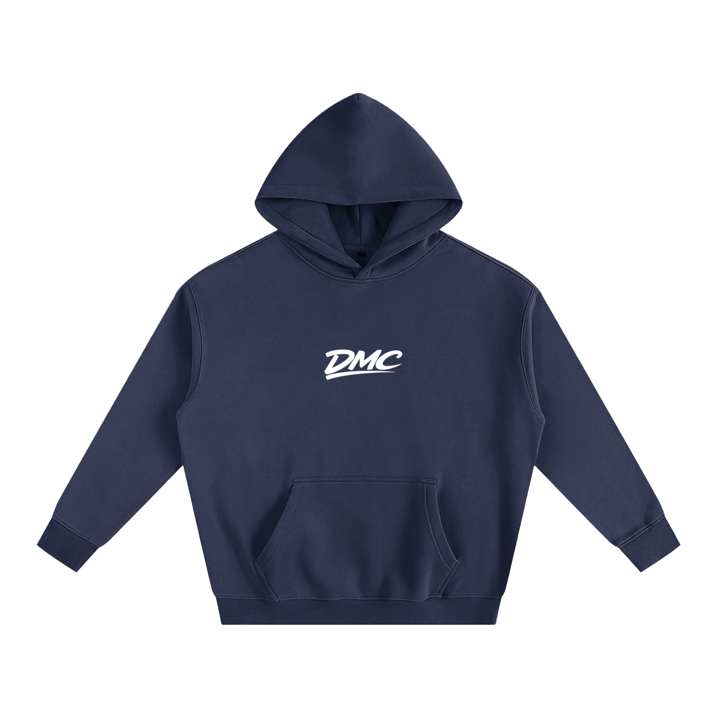 DMC Navy Blue Oversize Fleeced Hoodie