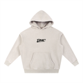DMC Mild Apricot Snow Wash Fleece Oversize Hoodie