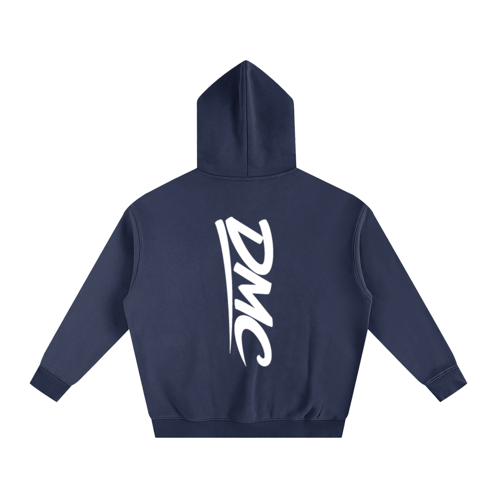 DMC Navy Blue Oversize Fleeced Hoodie