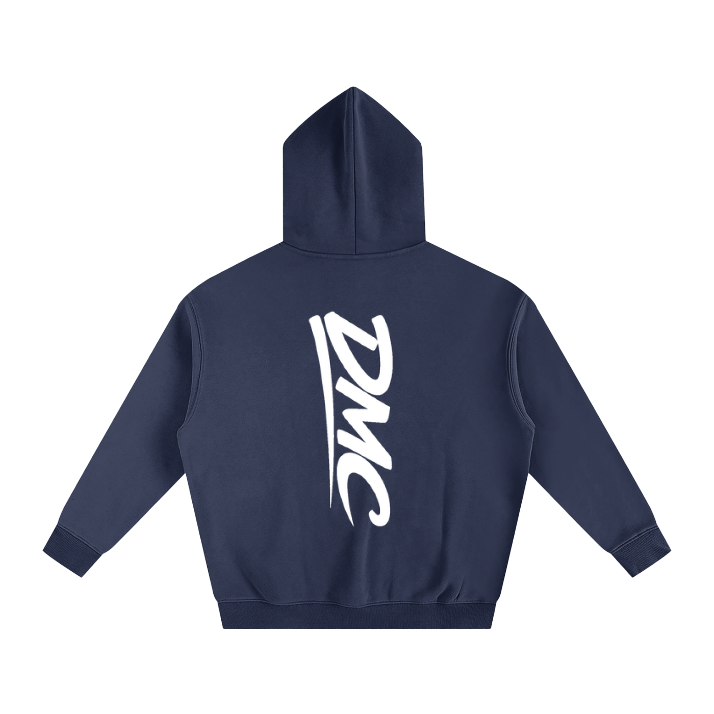 DMC Navy Blue Oversize Fleeced Hoodie