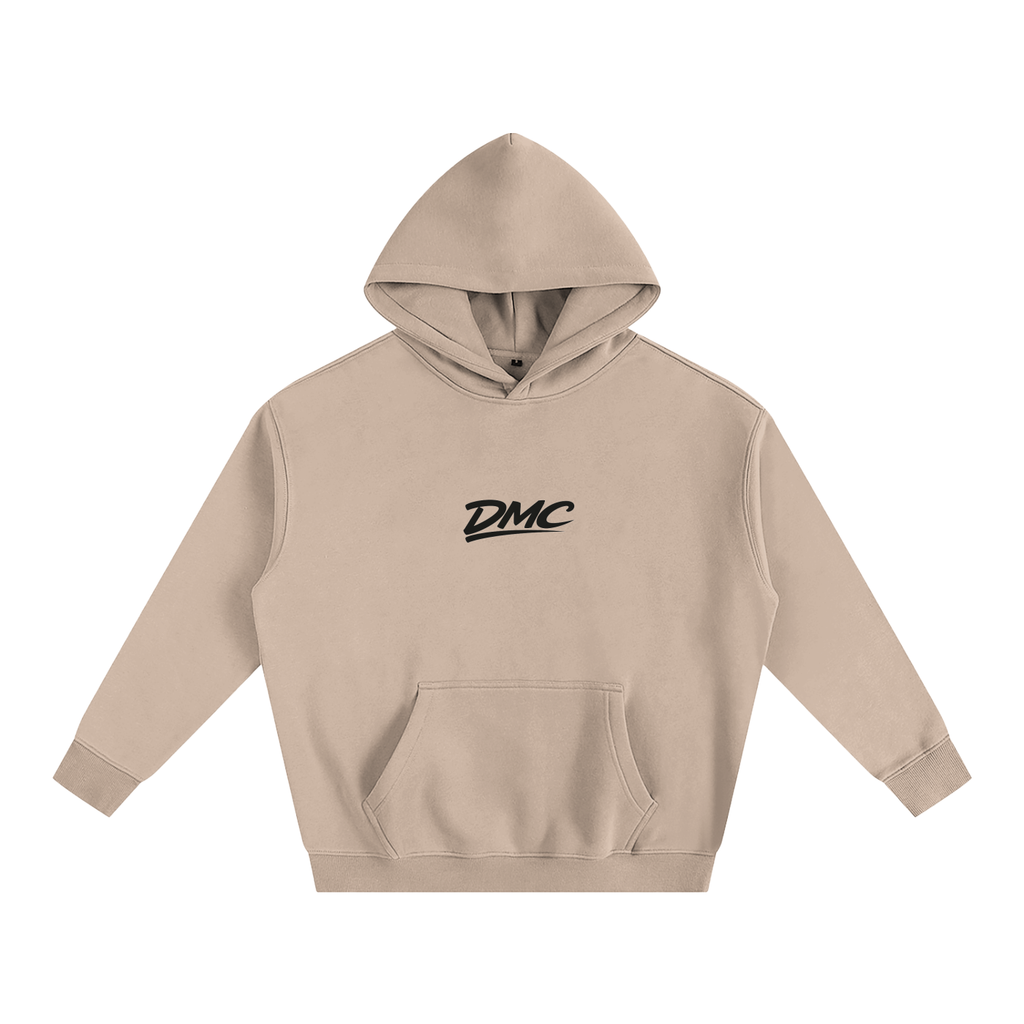 DMC Gray Apricot Oversize Fleeced Hoodie