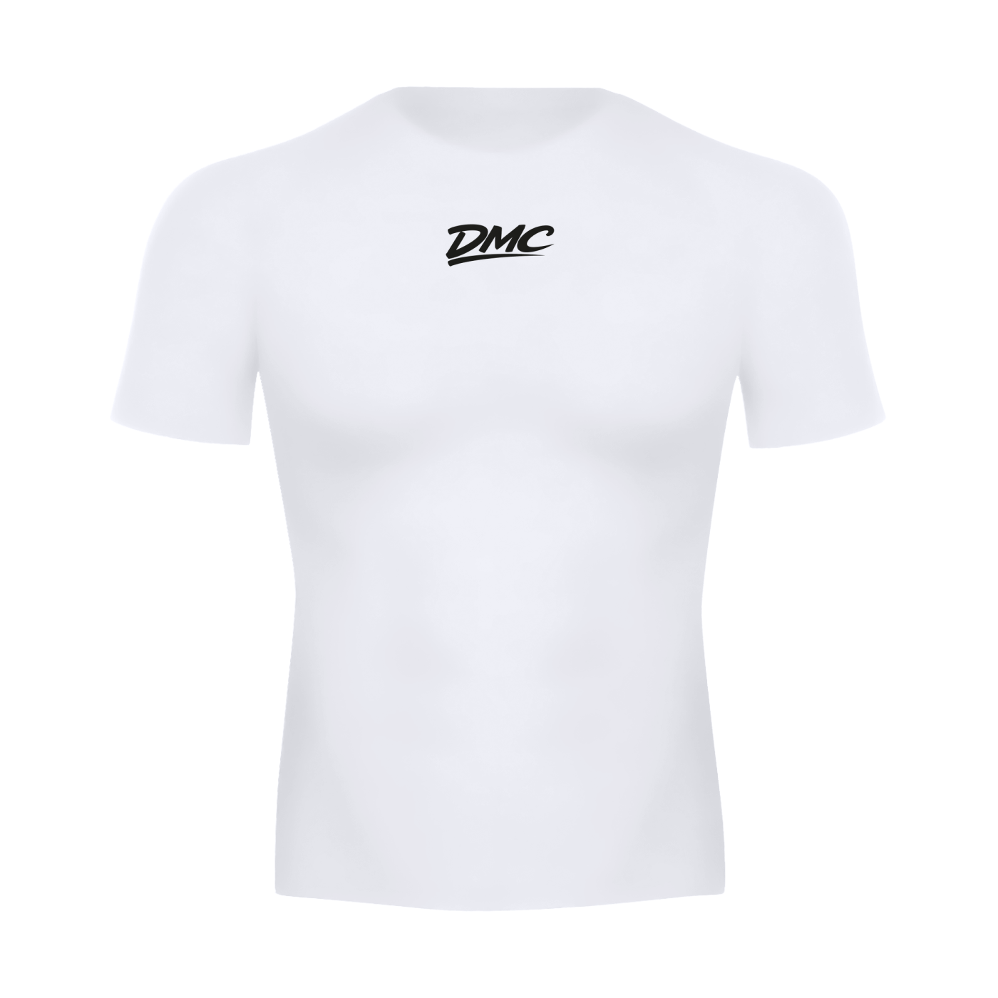 DMC White/Grey Performance Short Sleeve T-Shirt
