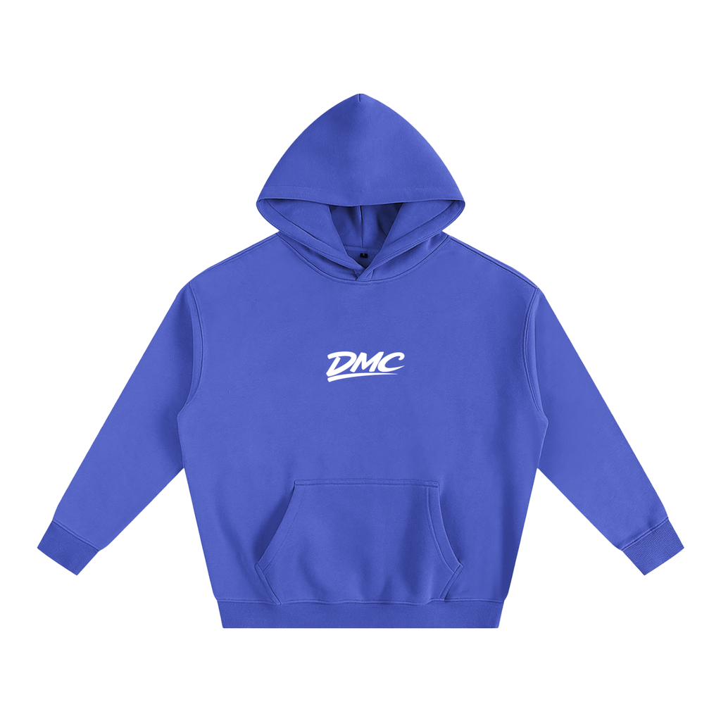 DMC Klein Blue Oversize Fleeced Hoodie