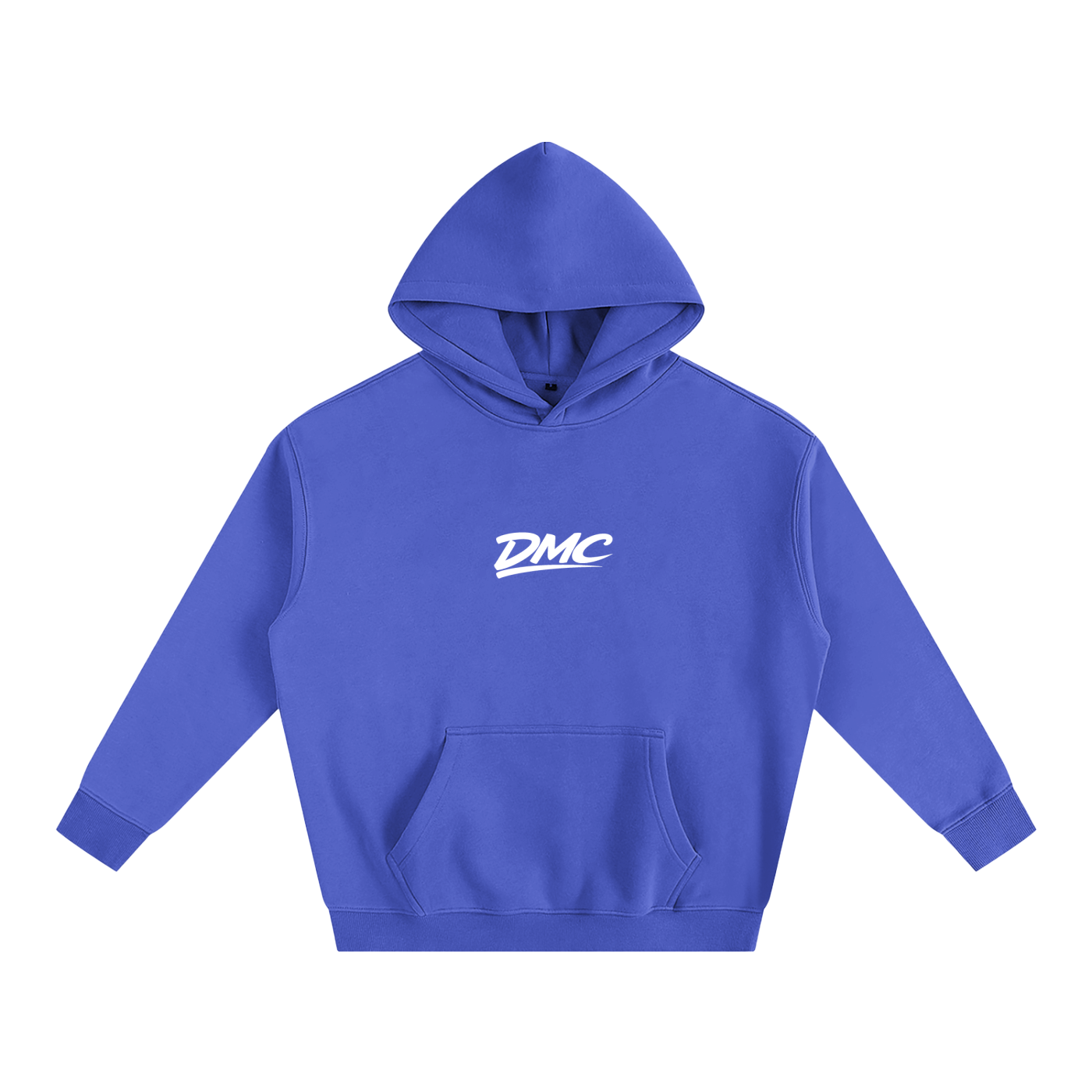 DMC Klein Blue Oversize Fleeced Hoodie