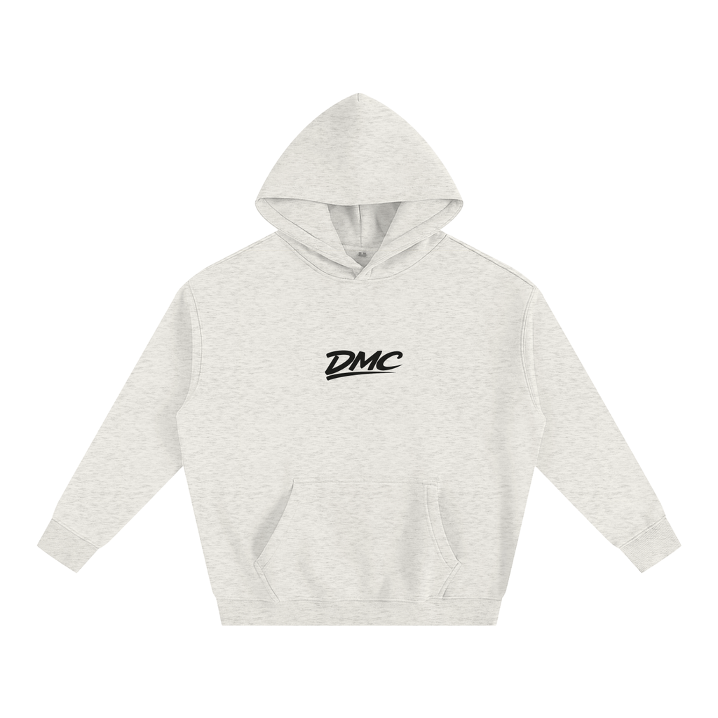 DMC Oat Grey Oversize Fleeced Hoodie