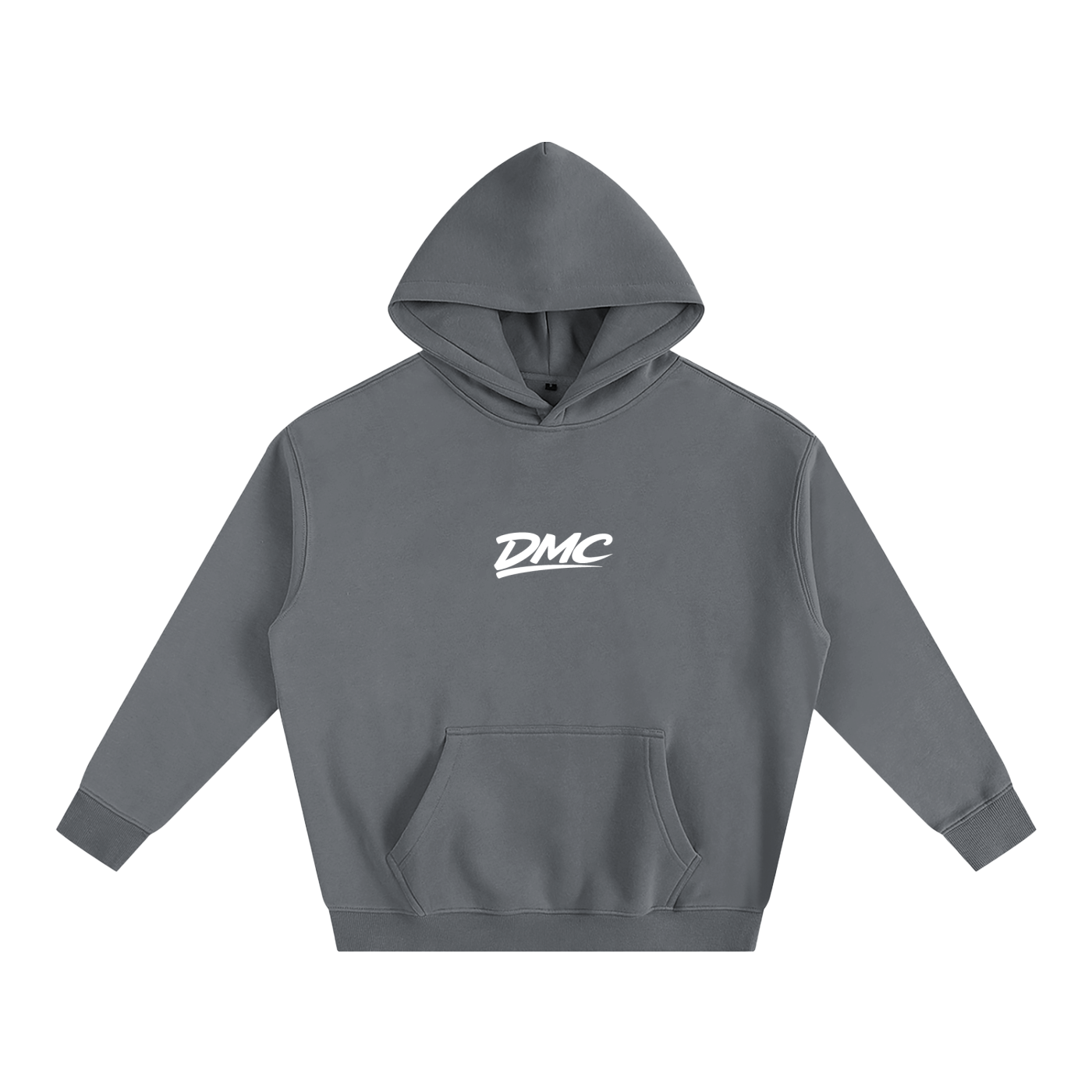 DMC Gray Oversize Fleeced Hoodie