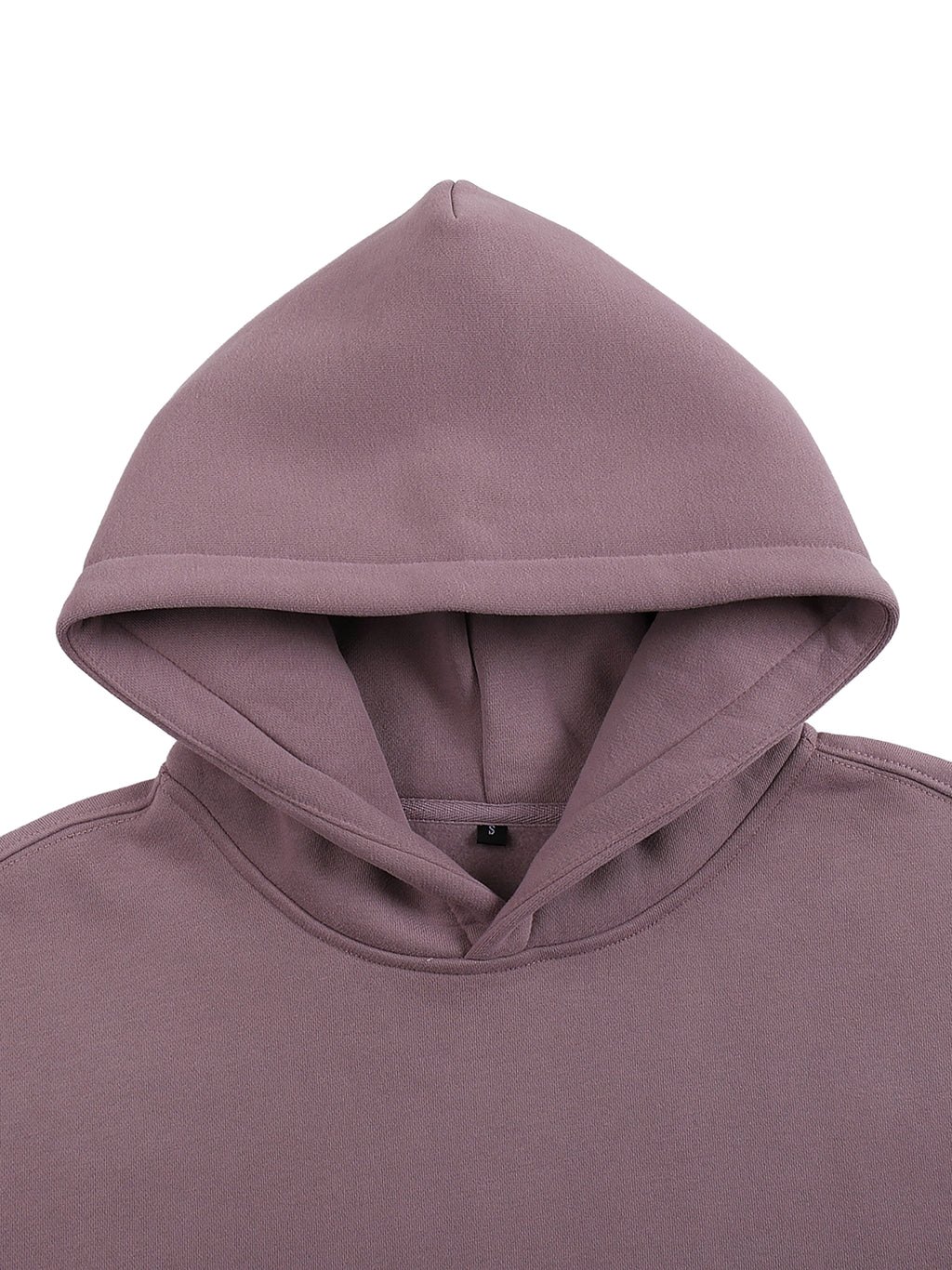 DMC Dark Purple Oversize Fleeced Hoodie