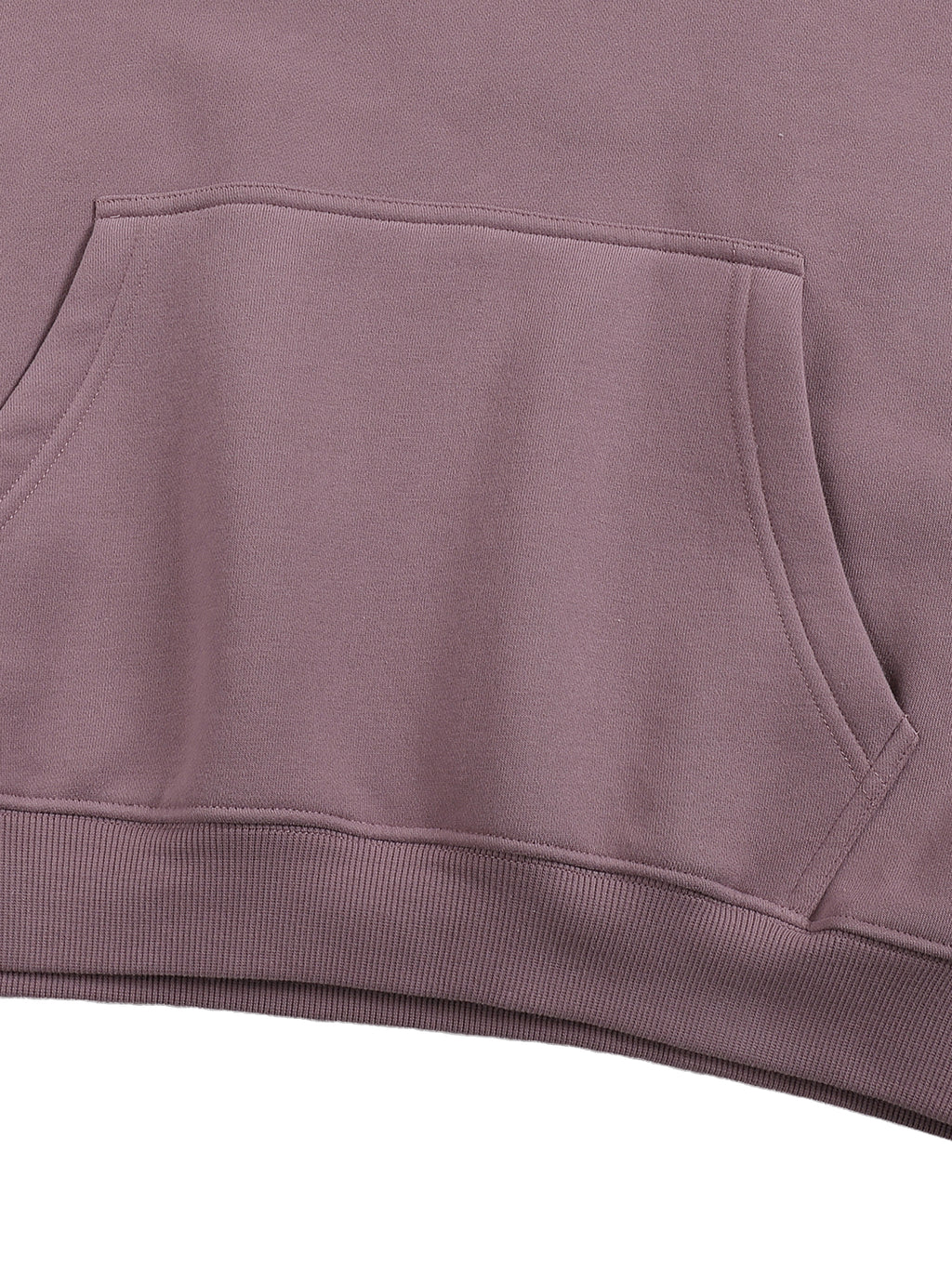 DMC Dark Purple Oversize Fleeced Hoodie