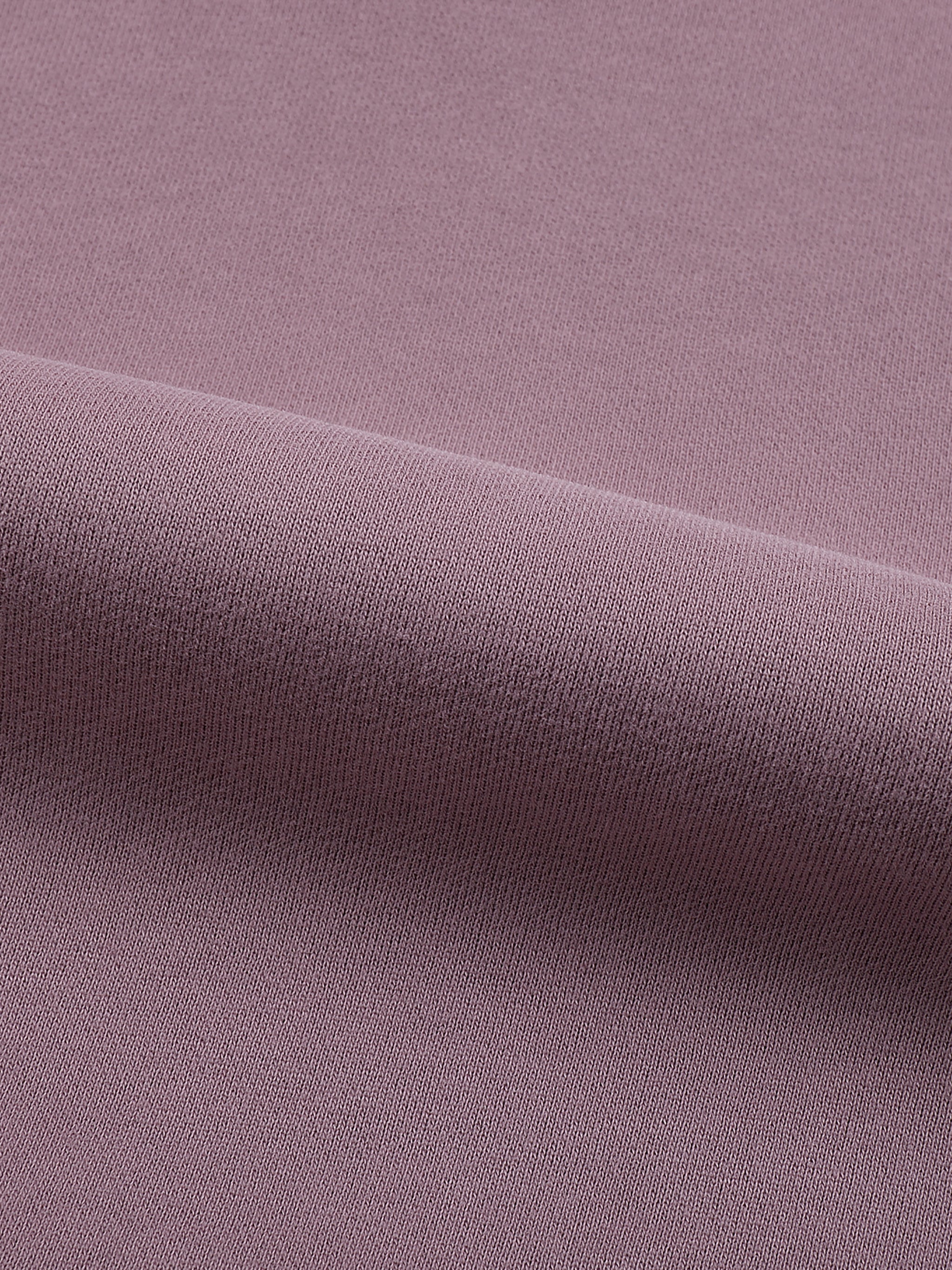 DMC Dark Purple Oversize Fleeced Hoodie